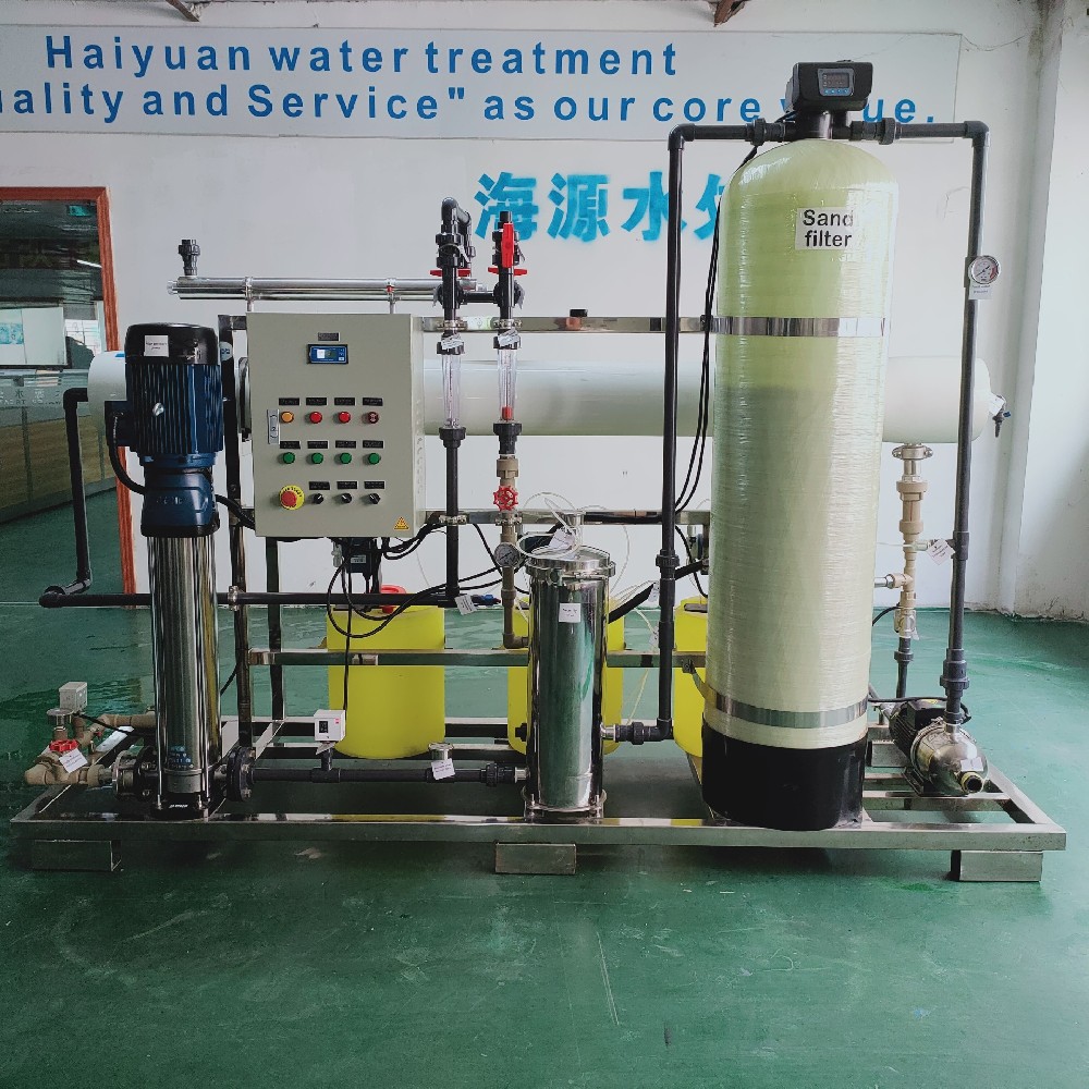 Well water reverse osmosis system for Bottled water 2000LPH